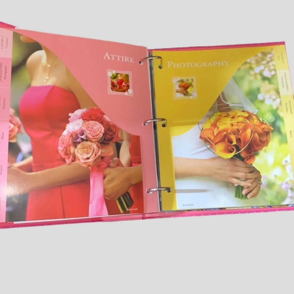 Wedding planner and organizer binder New